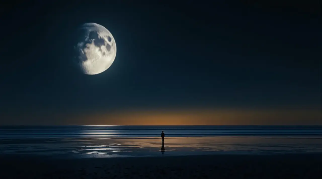 潮汐之外 场景海报，电影 · 科幻 / 剧情 · 132 分钟 · 评分 8.3