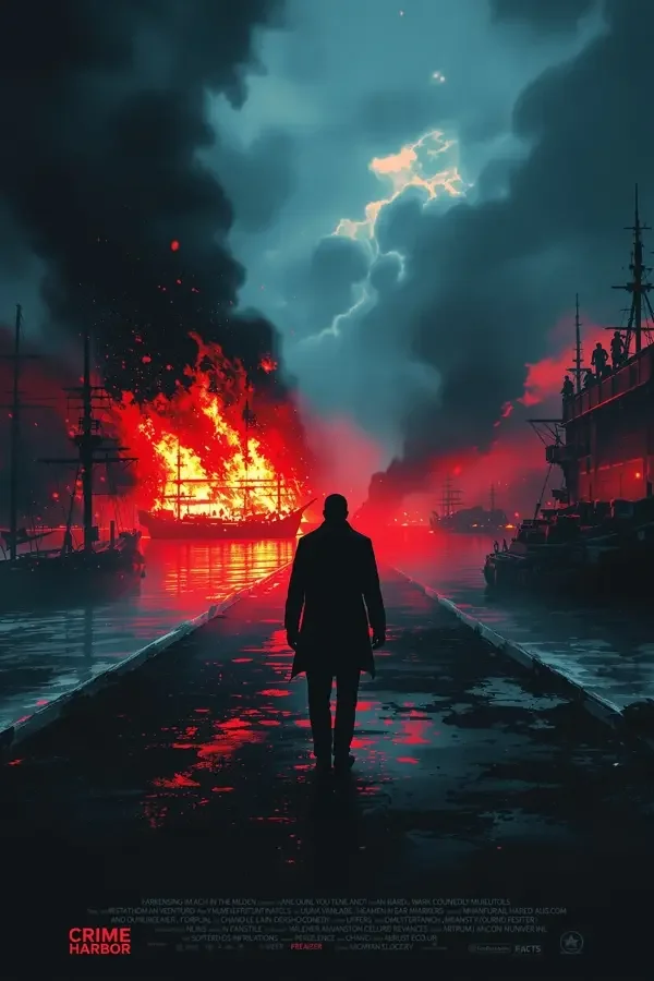 《蓝焰》海报，2025 年中国大陆动作 / 犯罪作品